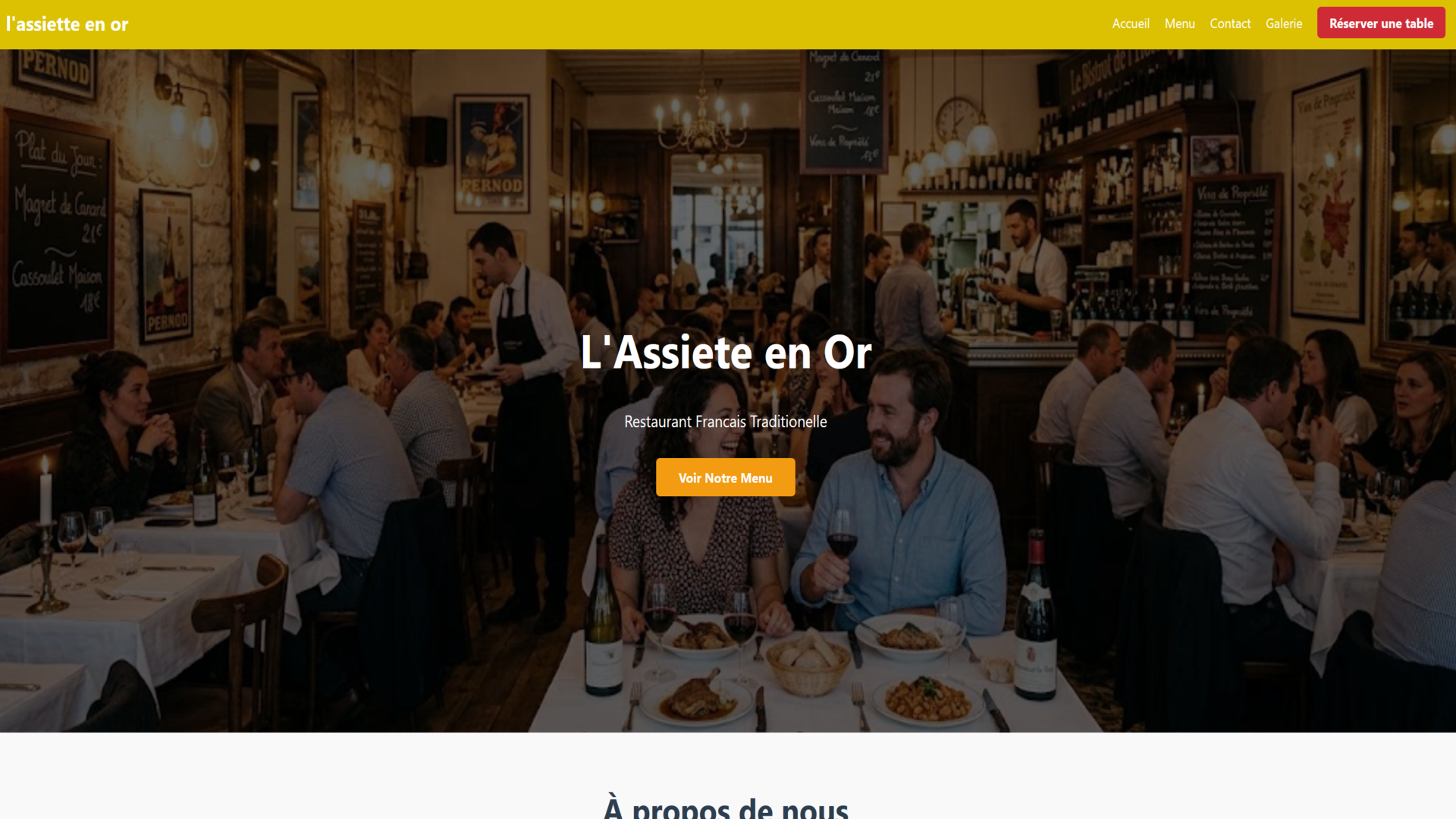 Aperçu du Web Design
